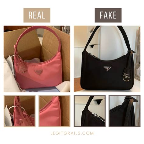 fake pink prada bag|authentic prada.